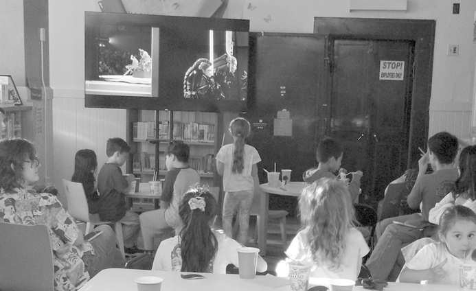 Lamb Co. Library hosts Noodle Night