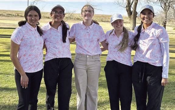 (L-R): Jocelyn Salas, Ennah Mosqueda, Jenna Stevenson, Braylee Herriage and Hannah Alvarez. (Submitted Photo)