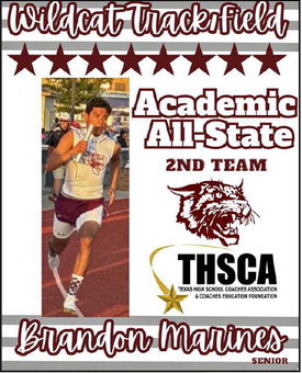 Littlefield Track and Field Academic All-State honors