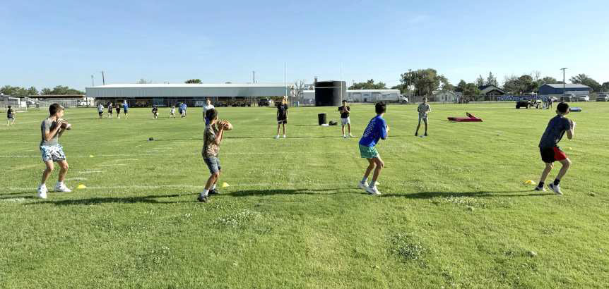 2025 Olton Youth Football Camp wrapped up Wednesday