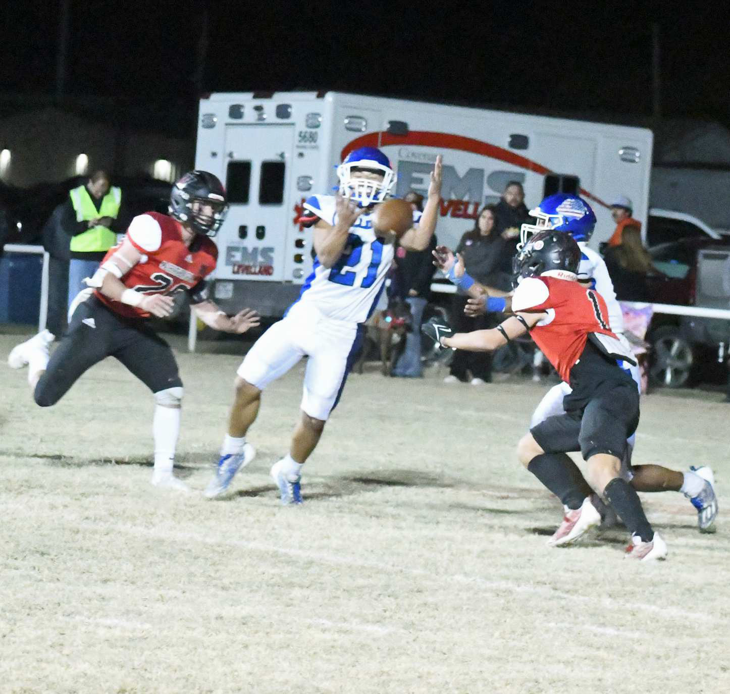 Amherst comes up short against Panthers, 46-32