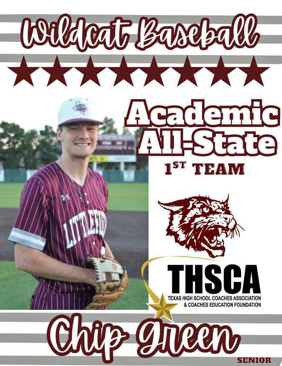 Littlefield Baseball players earn Academic All-State Honors