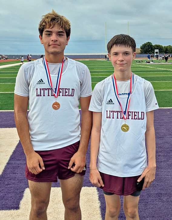 The Littlefeld Cross Country Teams competed at the Dimmitt Invitational this past weekend, where Daylan Norwood placed first in the JV Boy’s race and Carlos Almance finished ninth. (Submitted Photo)