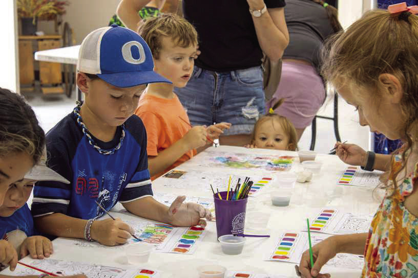 Olton Area Library hosts Dino-themed fun for attendees