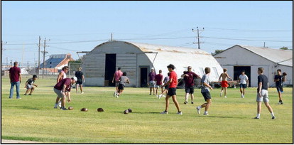 football: strength, condition, PRACTICE