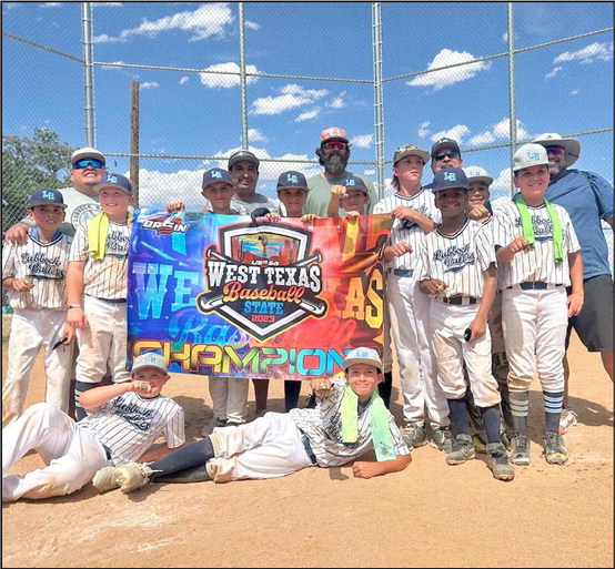 Lubbock Ballers win USsSA West Texas Baseball State Tournament