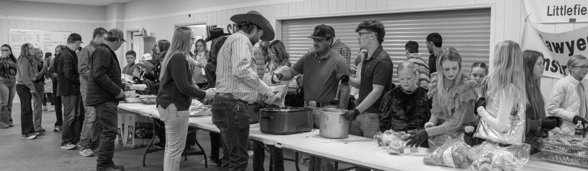 Stock Show Hosts Noon Meal