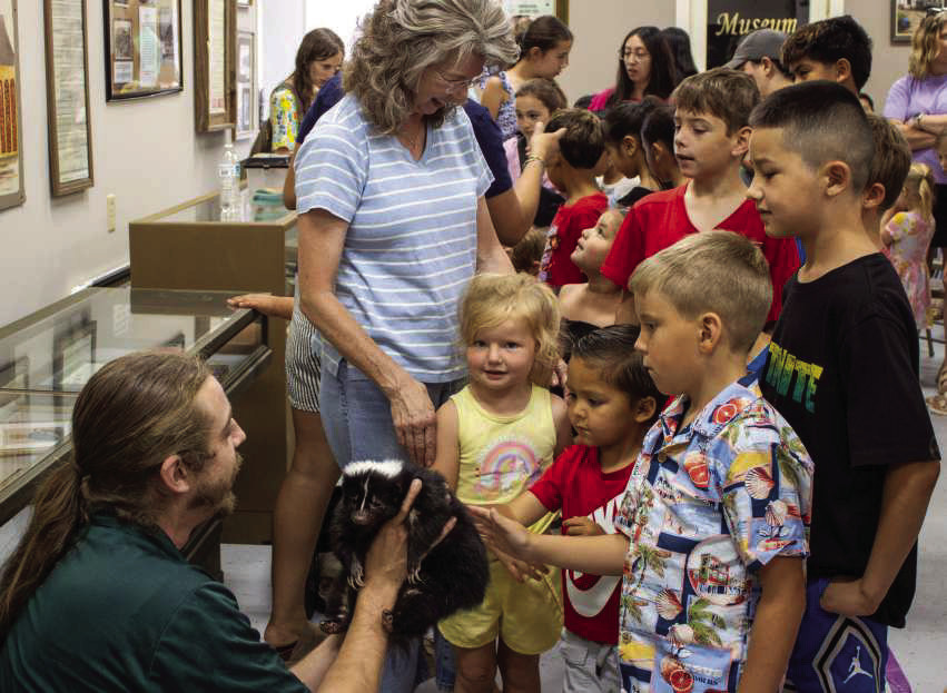 Wild West Wildlife visits Olton Library
