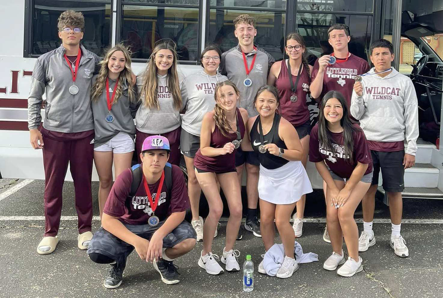 Littlefield Tennis competes at SPC