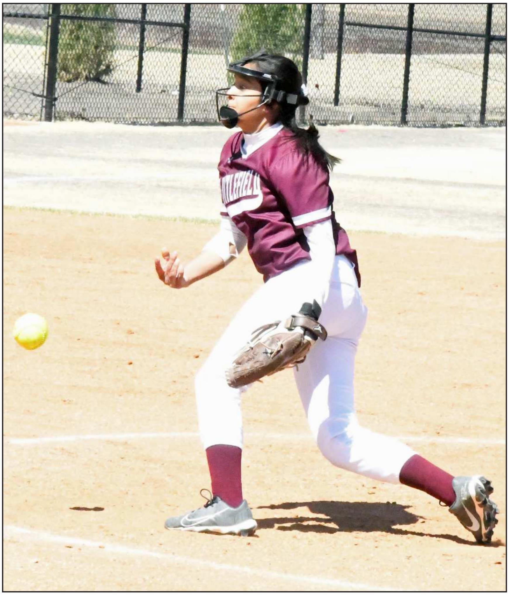 LADY CATS RUN RULE DIMMITT, 17-0