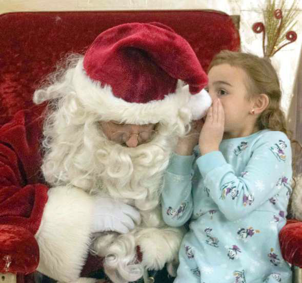 Santa visits Littlefield early