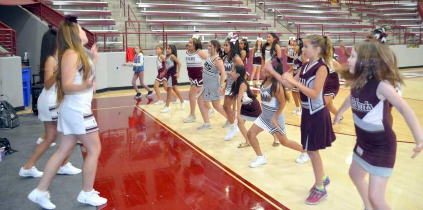 littlefield mini cheer camp session 2