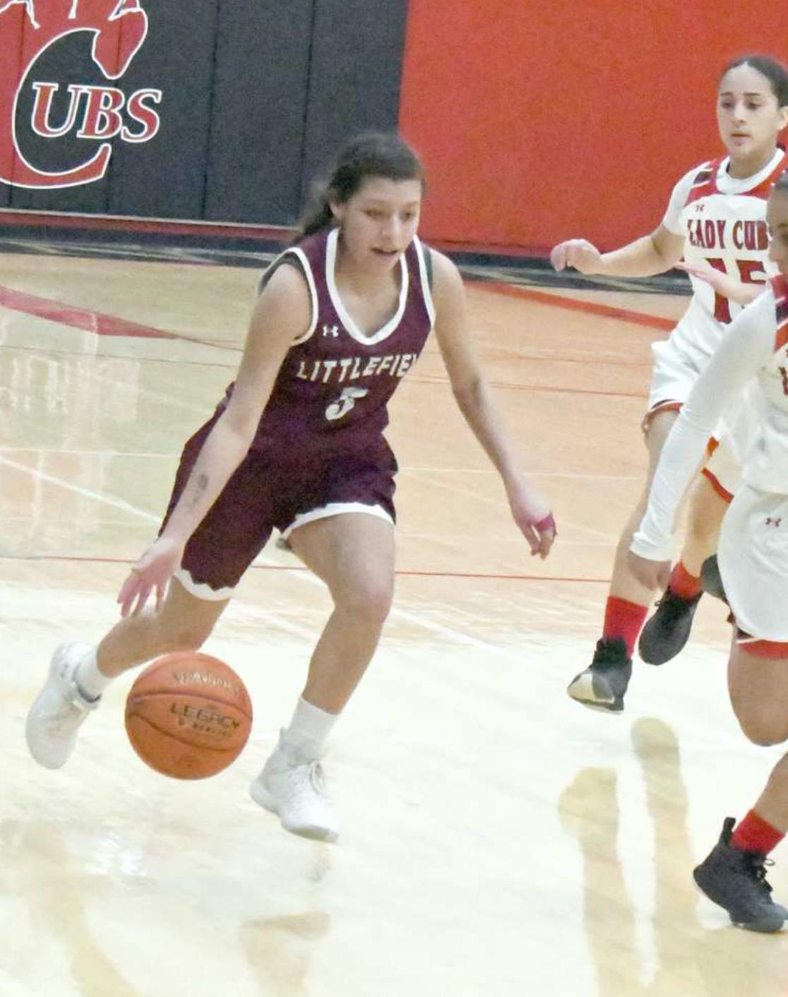 LADY CATS FALL TO LADY CUBS, 67-30