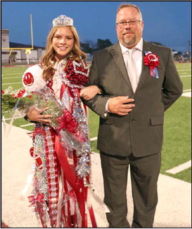 2023 LFD. HOMECOMING QUEEN - Littlefield senior, Kennadi Hanlin was crowned the 2023 Littlefield Homecoming Queen on Friday during halftime of the Wildcats’, 38-14, victory over Post at Wildcat Stadium. (Photo by Pam Bownds)