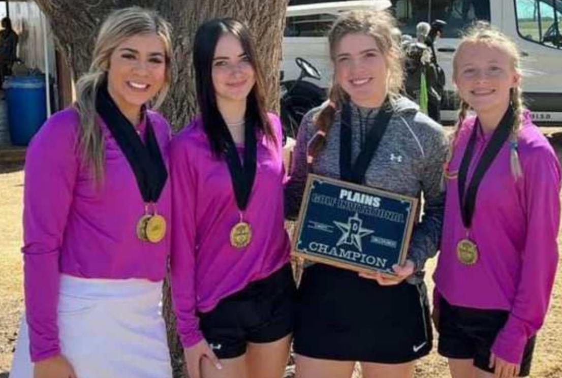 Sudan girl’s golf team takes first at Plains Invitational