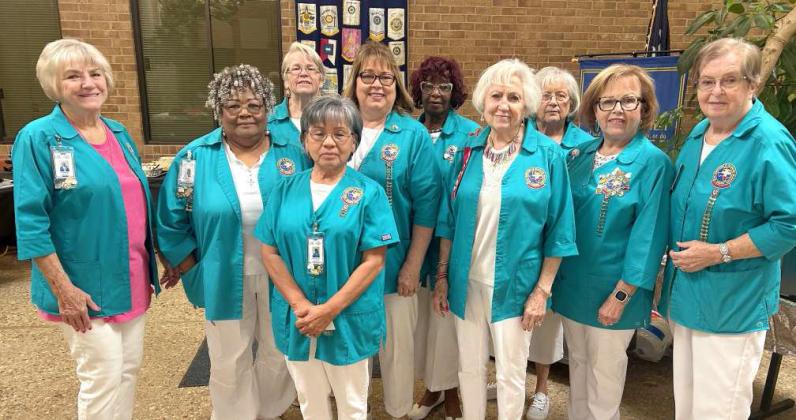 The LHC Auxillary Diana Parker, Barbara Colbert, Doris Howell, Eva Reyes, Lori Durham, Retha Williams, Janice Sokora, Linda Williams, Janet Conkin and Gayle Heckard. (Not Pictrured): Kay Cloninger and Betty Kemp.