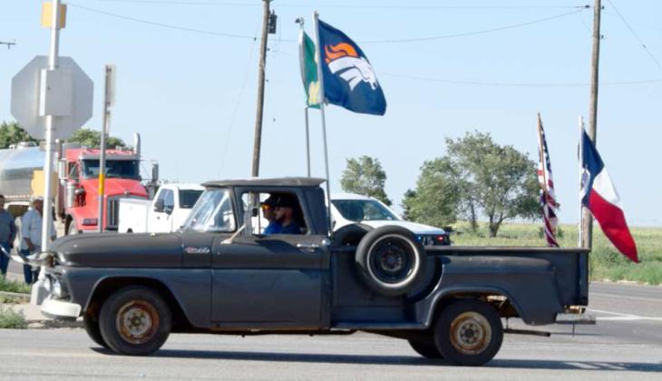 First Place Cars and Trucks: 1960 Black Chevy Pickup
