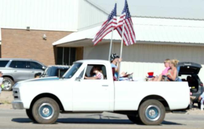 Second Place Cars and Trucks: Durbin’s White Pickup