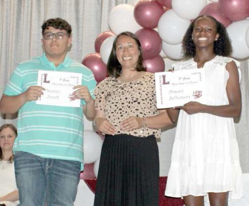 MOST LIKELYTO BE FAMOUSAWARD Demitri Jouett and Amoni Jefferson