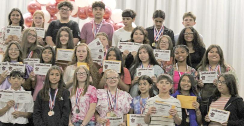 SEVENTH GRADE UIL COMPETITORS