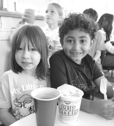 Lamb Co. Library hosts Noodle Night