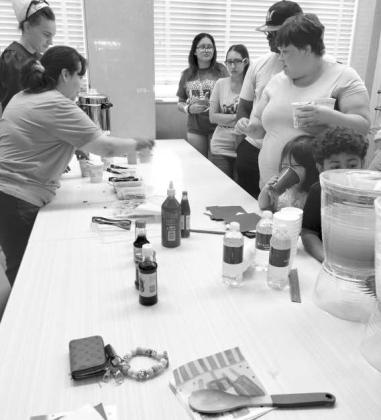 Lamb Co. Library hosts Noodle Night