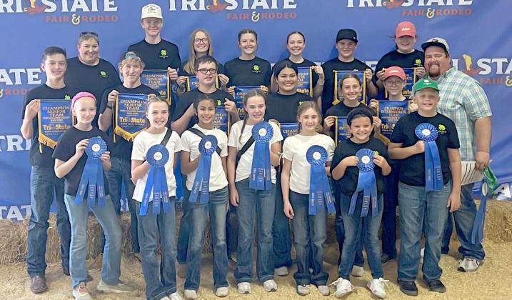 FIVE LAMB COUNTY 4-H teams competed at the Tri-State Fair in the Food Challenge competition on September 18. All five teams placed in the top three! (See results on page 4.) Nine teams are set to compete at the district Food Challenge on Oct. 30. (Submitted Photo)