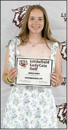 Outstanding Girl’s Golf Award: Rhealee Golden