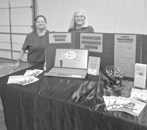 JULIE MARTINEZ- LHC MEDICAL RECORDS, JULIE MOORE- CLINIC CHRONIC CARE MANAGEMENT. (Submitted Photo)