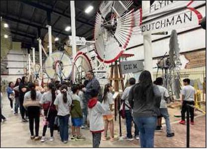 The Littlefield Third Class visited the Windmill Museum in Lubbock on April 30th for their end of school field trip. (Submitted Photos)
