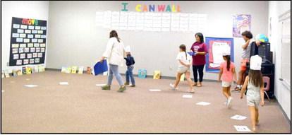 BOOK WALK -- Littlefield Primary students participated in the Book Walk at the Family Reading Night event held at Littlefield Primary School on Thursday, September 28, 2023. (Photo by Ann Reagan)
