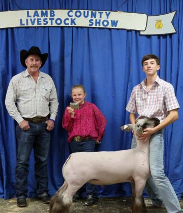 KOOPER EDWARDS of Sudan - Reserve Grand Champion Lamb