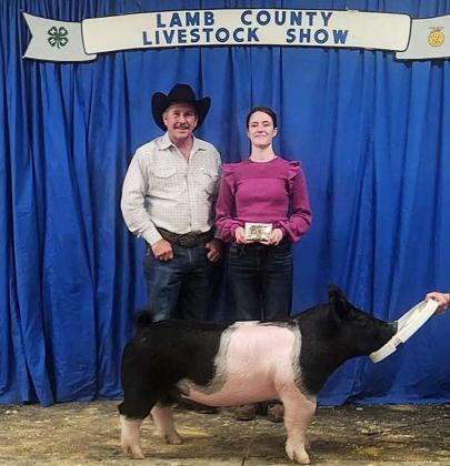 KINZE HENSON of Springlake-Earth - Reserve Grand Champion Pig