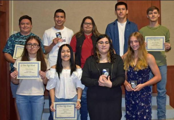 Olton High School Awards