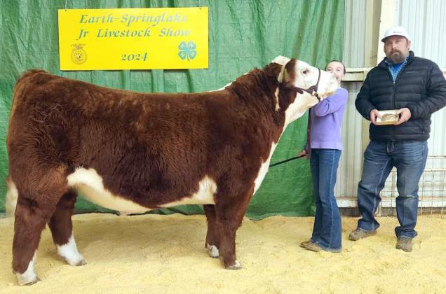 SLOAN BEERWINKLE - GRAND CHAMPION STEER