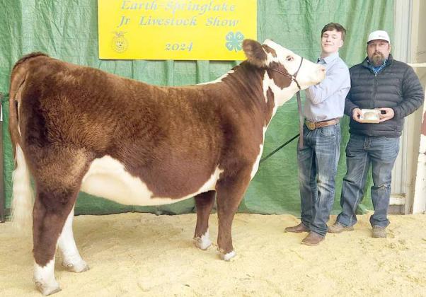 SLADE BEERWINKLE - GRAND CHAMPION HEIFER