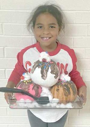 1ST GRADE FIRST PLACE ZAYLEE