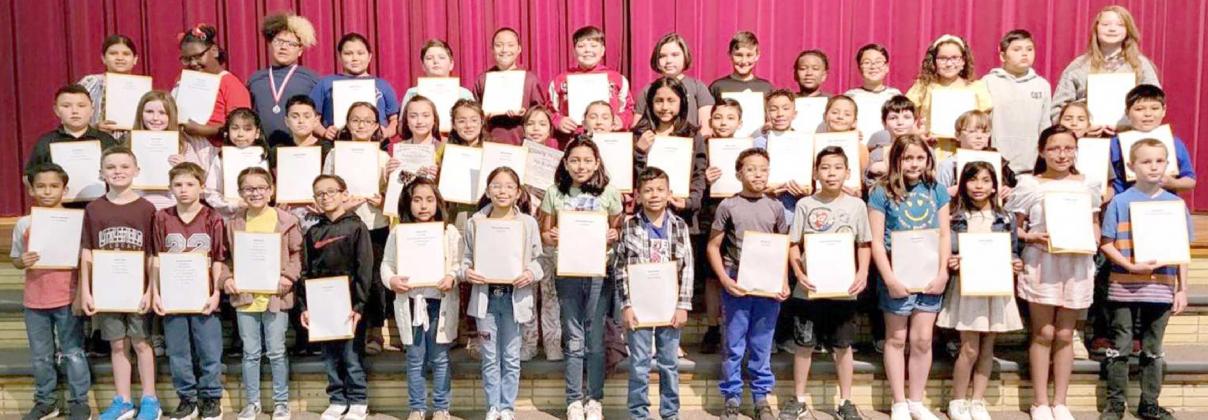 Littlefield Elementary: Third Grade Awards
