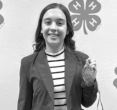 Kleigh Keys, daughter of Castro/Lamb/Hale Counties AgriLife Extension Agronomist Kristie Keys, took home two silver medals for her speech on cotton serving as a solution to the microplastics pollution problem. She competed in both the 4-H and FFA junior public speaking competitions. She will now advance to the area contest in the FFA competition! We are proud of her for raising awareness on this important issue with her peers! (Photos Courtesy of Plains Cotton Growers)