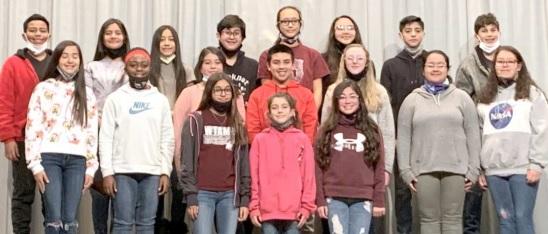 High School and Jr.High All-Region Band Student Awards