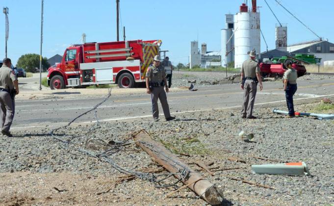 CRASH IN ANTON - On Tuesday, Sept. 20, 2022, Anton PD and Texas Department of Public Safety responded to the scene of a traffic crash at the intersection of U.S. 84 and FM 168 in Anton. Brown was airlifted to UMC in Lubbock. She sustained minimal non incapacitating injuries.