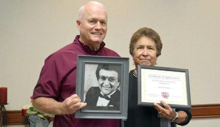 Josie Servantez celebrates 50th anniversary with LISD