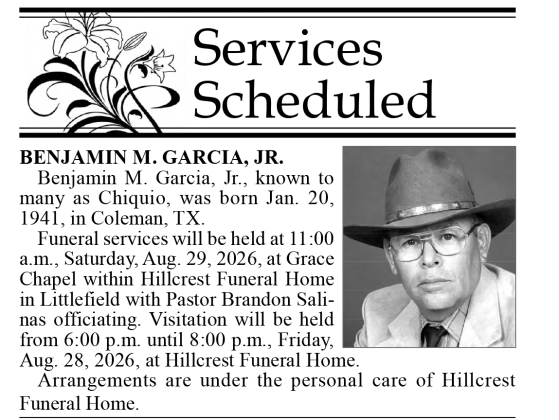 Garcia Obit