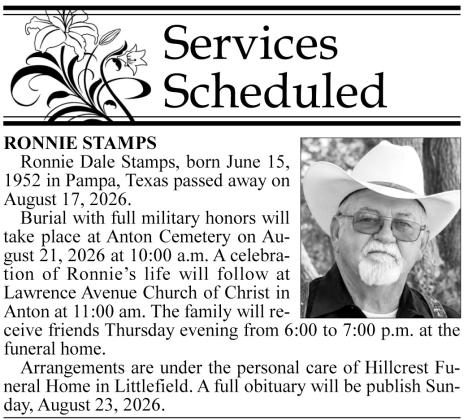 Stamps Obit
