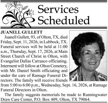 Gullett Obit