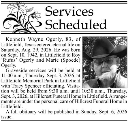 Ogerly Obit