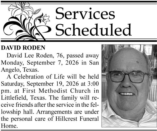 Roden obit