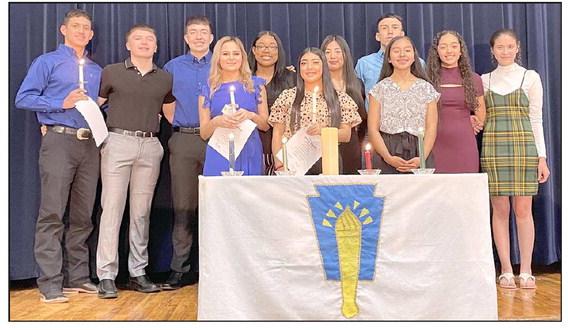 New Members of Amherst NHS Inducted