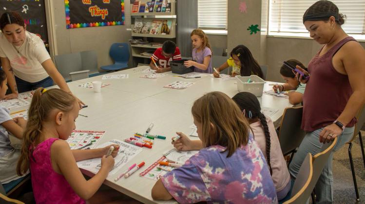 Lamb County Library’s Creative Sprouts