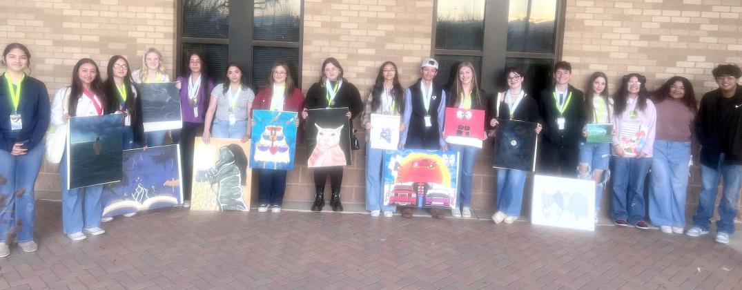 O.H.S. Art Club Students Earn Several Medals
